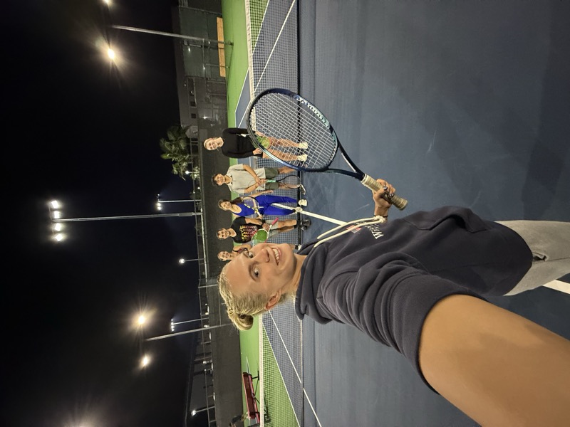 The RallyReserve community on court